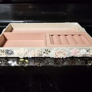 Floral Jewelry Organizer Tray